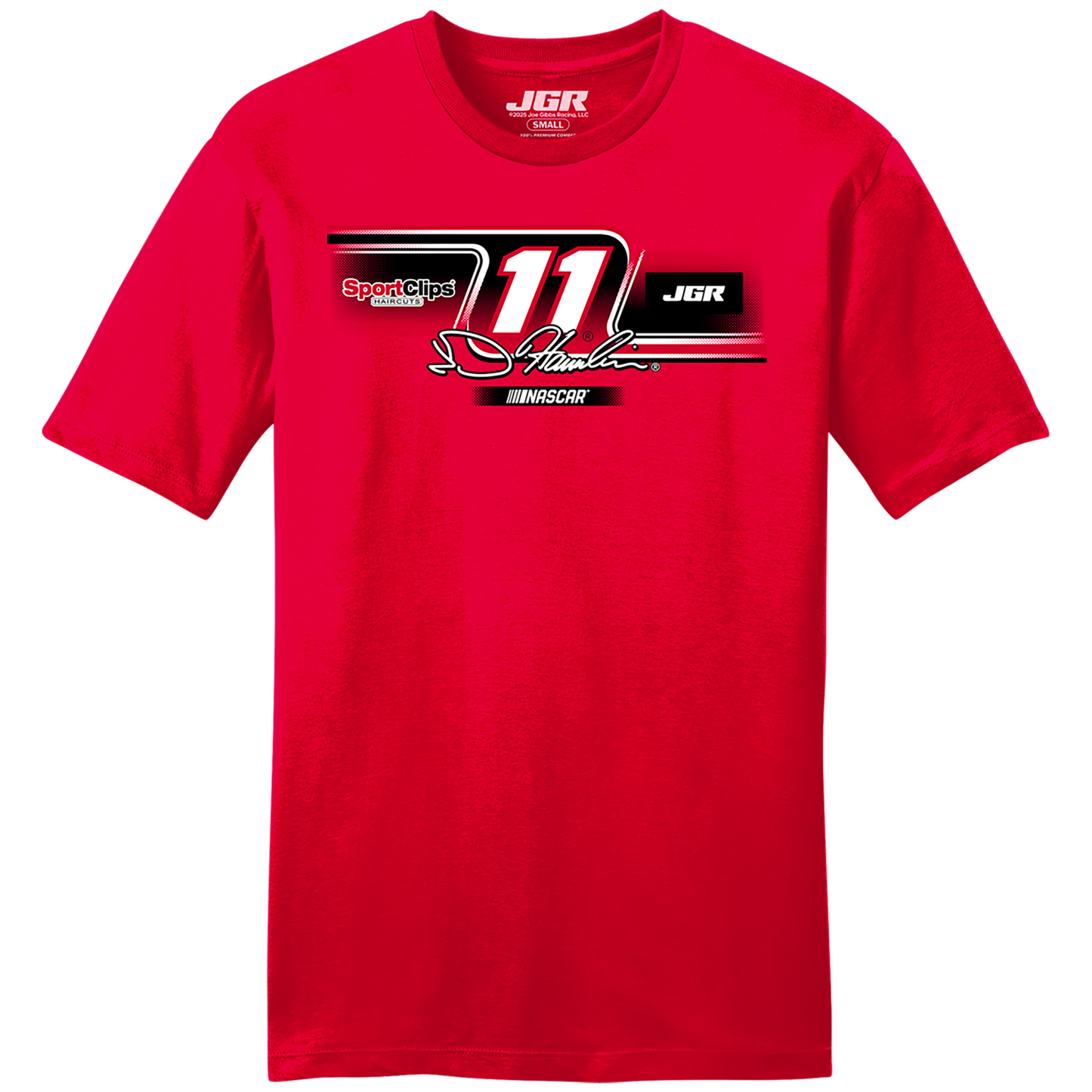 RED SPORT CLIPS TEE