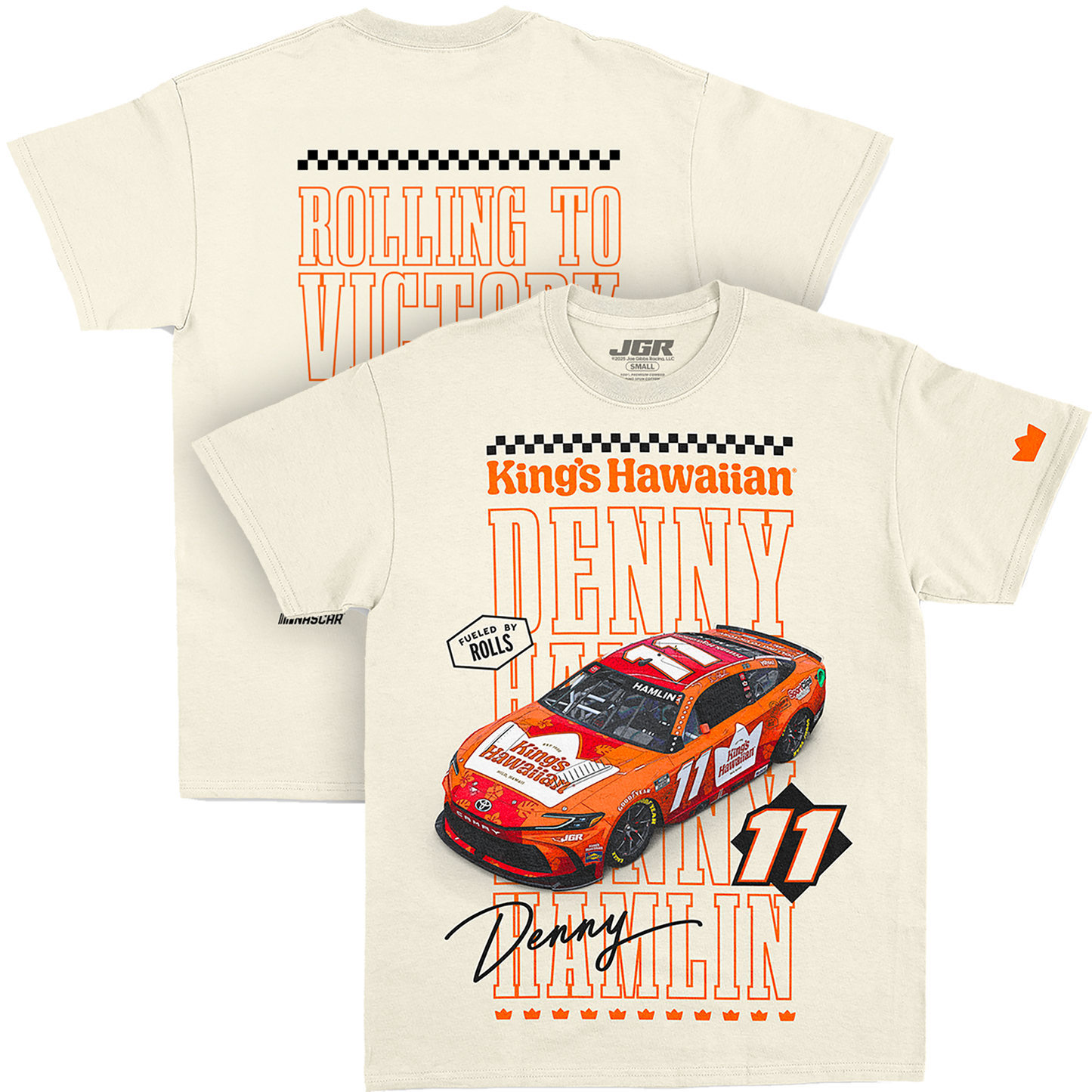 TAN KINGS HAWAIIAN TEE