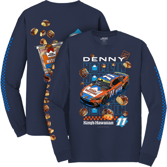 KING'S HAWAIIAN NAVY LONG SLEEVE