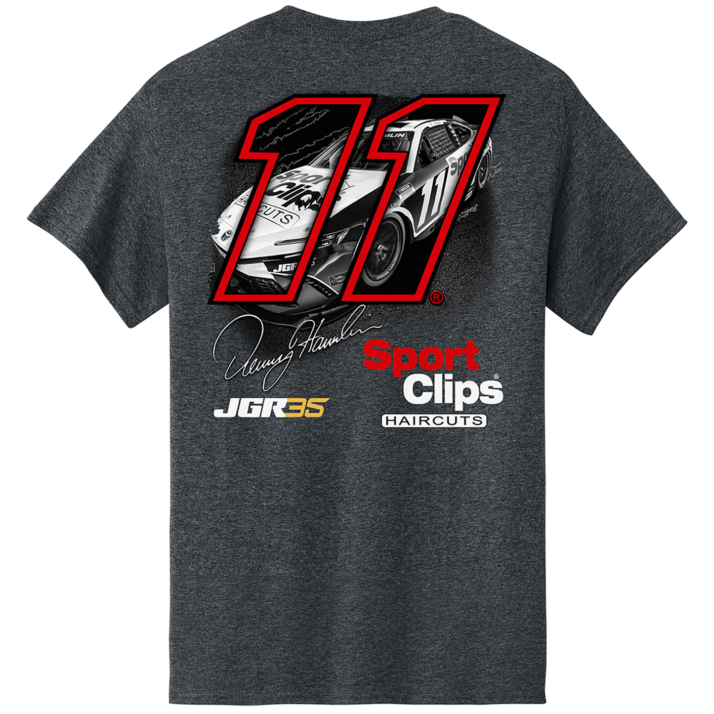 *PRE-ORDER*SPORT CLIPS DARK HEATHER TEE