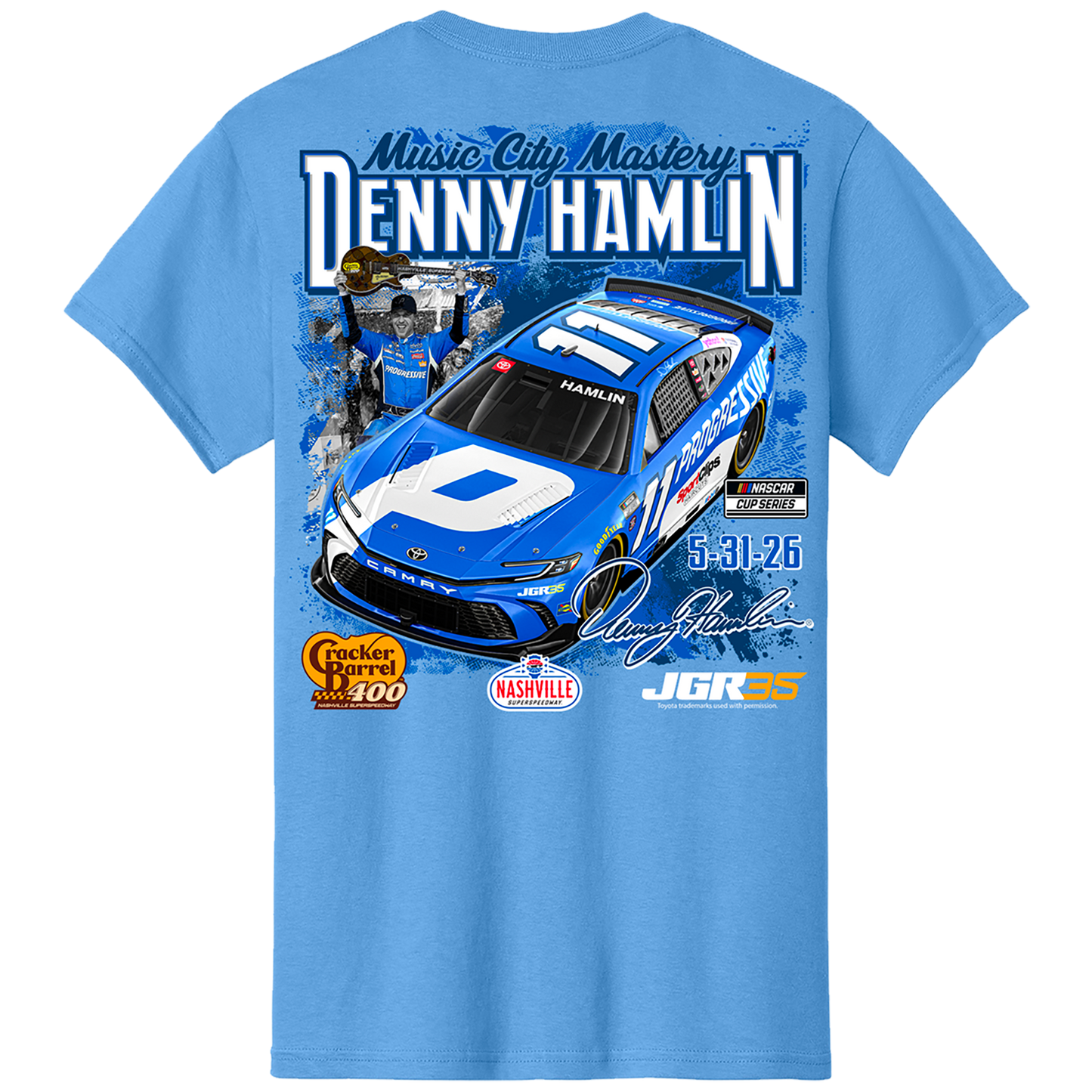 *PRE-ORDER* NASHVILLE WIN TEE - OPTION 1 FRONT & BACK DESIGN