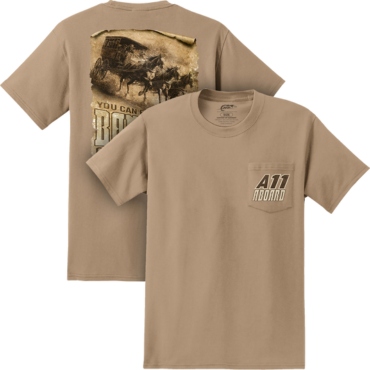 POCKET TEE "GET ON THE BANDWAGON OR GET RUN OVER BY IT" OPTION #3