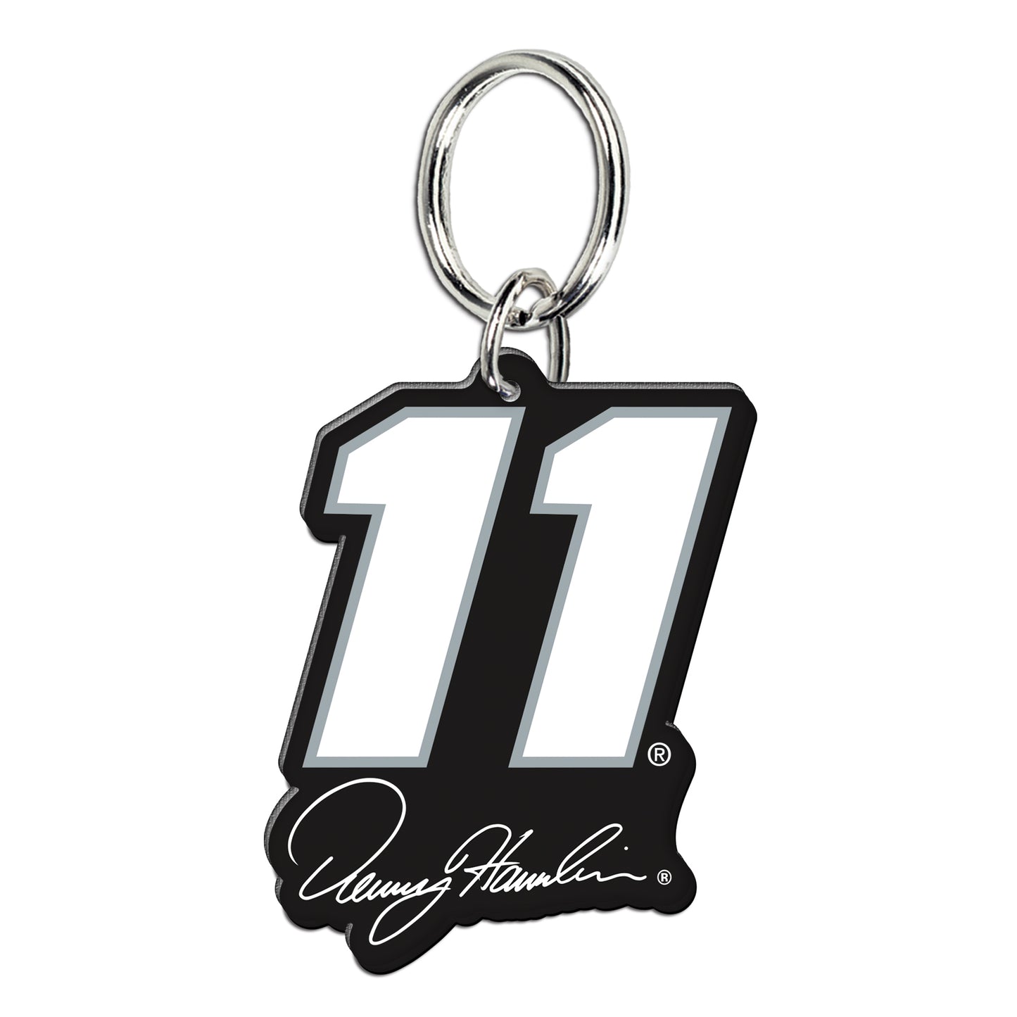DENNY HAMLIN 11 PREMIUM ACRYLIC KEY RING