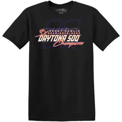 FEDEX DAYTONA 500 CHAMPION BLACK TEE