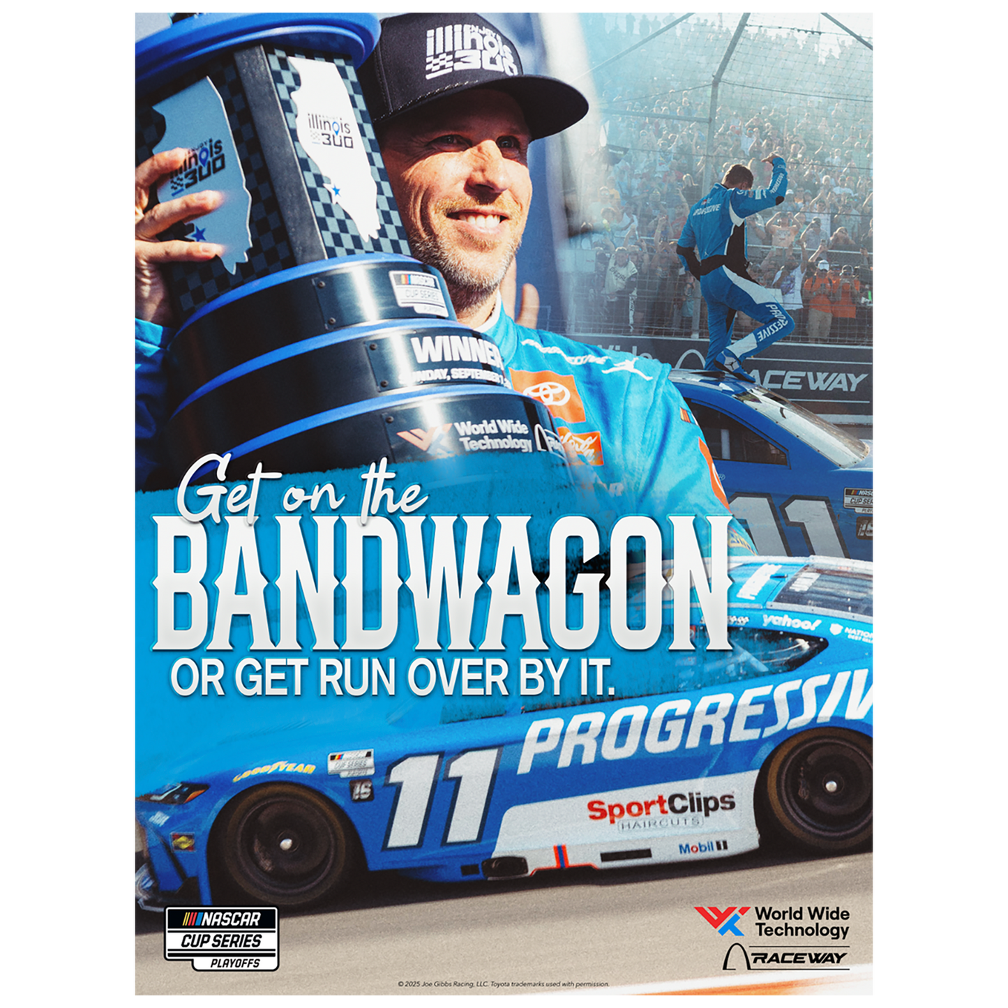 **PRE-ORDER** AUTOGRAPHED 2025 WWTR WIN POSTER