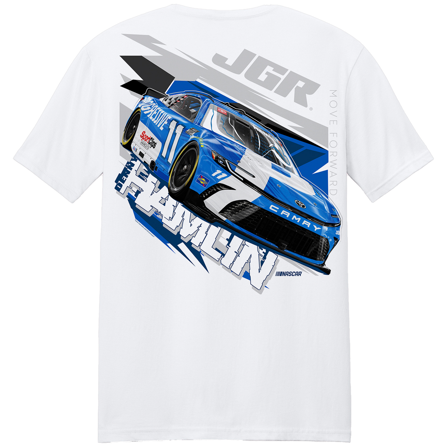 WHITE PROGRESSIVE TEE