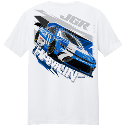 WHITE PROGRESSIVE TEE