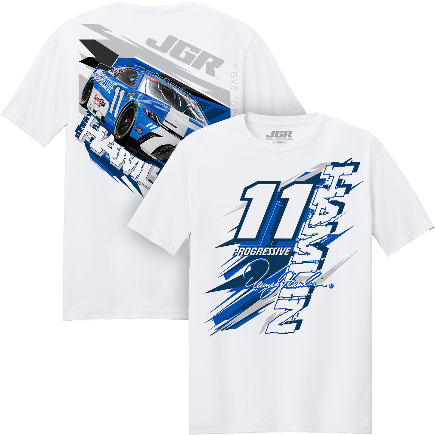 WHITE PROGRESSIVE TEE