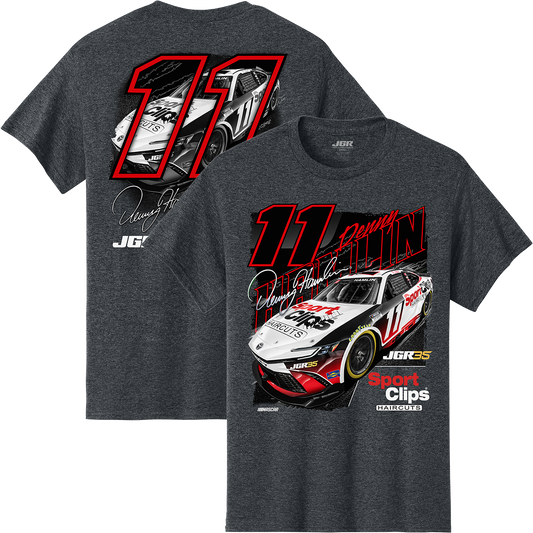 *PRE-ORDER*SPORT CLIPS DARK HEATHER TEE