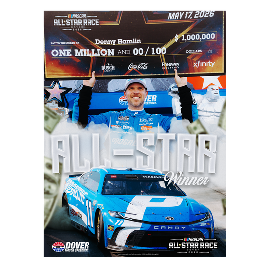 **PRE-ORDER** AUTOGRAPHED ALL STAR WIN POSTER