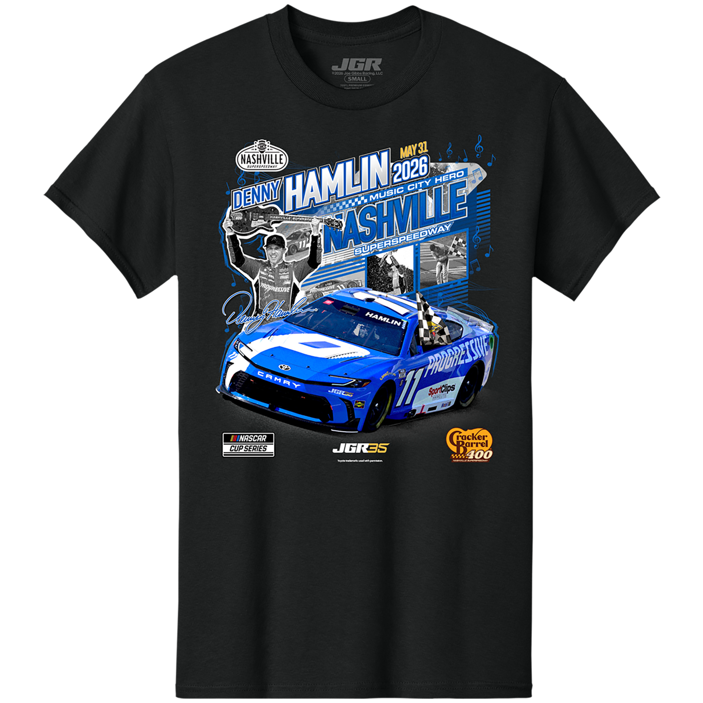 *PRE-ORDER* NASHVILLE WIN TEE - OPTION 2 FRONT DESIGN ONLY