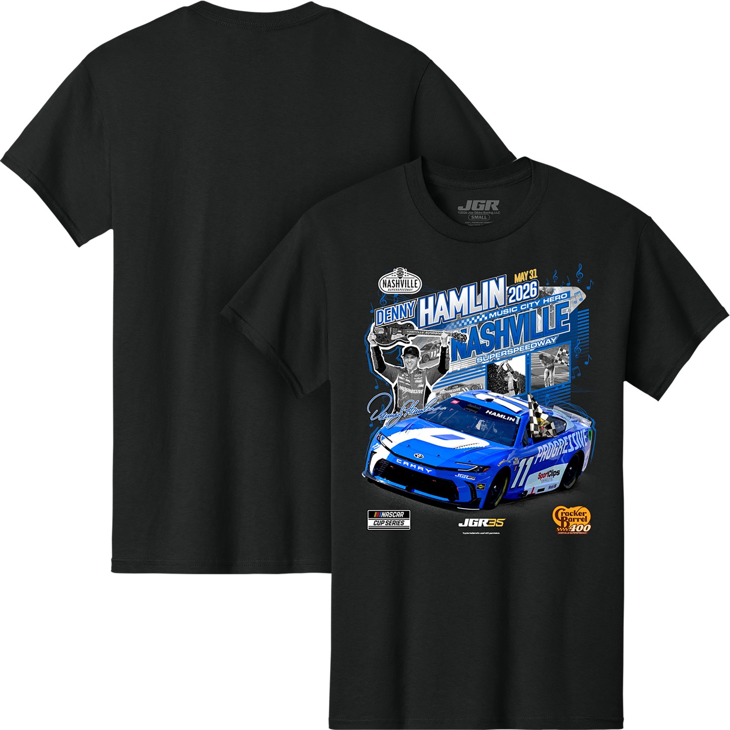 *PRE-ORDER* NASHVILLE WIN TEE - OPTION 2 FRONT DESIGN ONLY