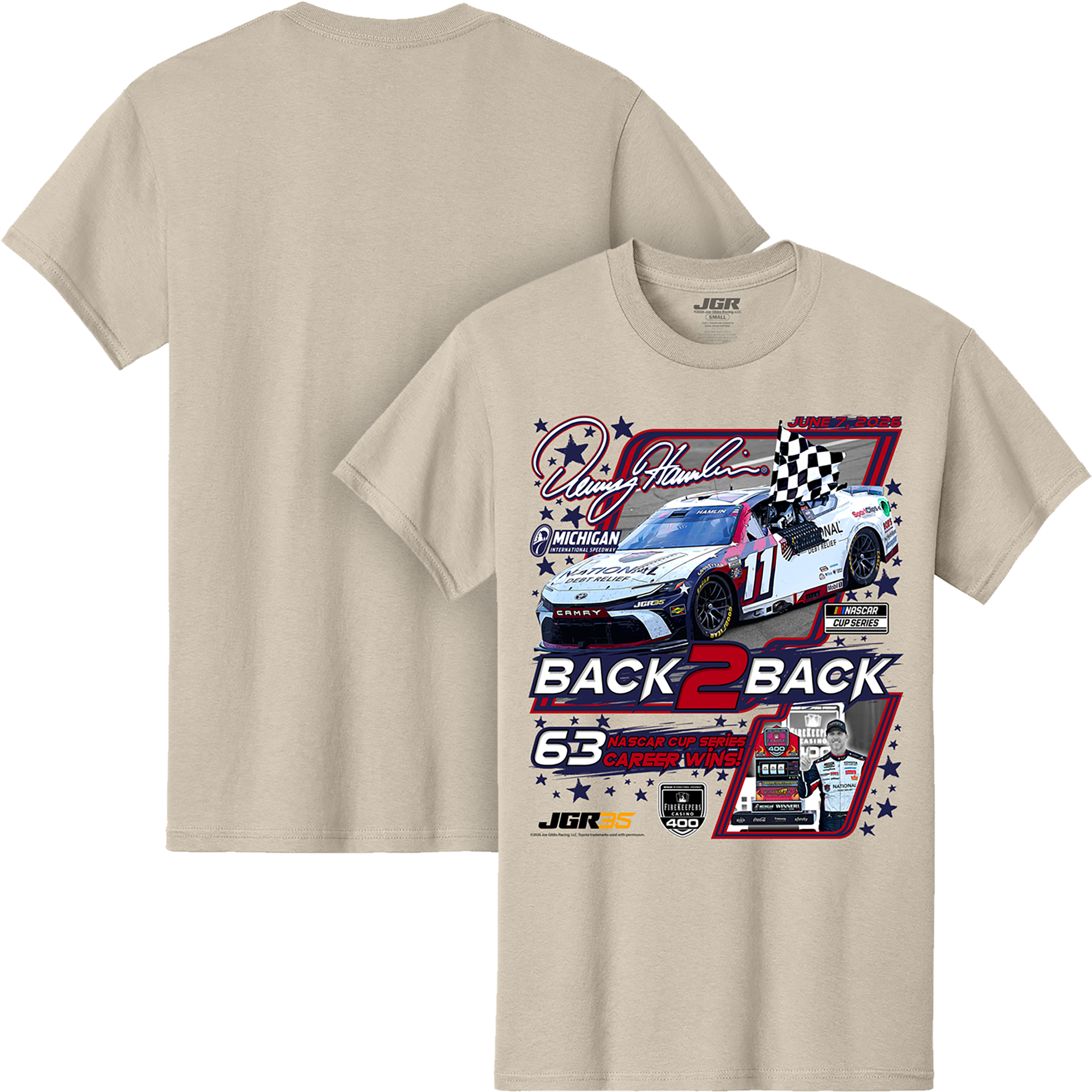 *PRE-ORDER* MICHIGAN WIN TEE - OPTION 2 FRONT DESIGN ONLY – DH Store