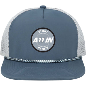 PVC PATCH BLUE FRONT 9 HAT