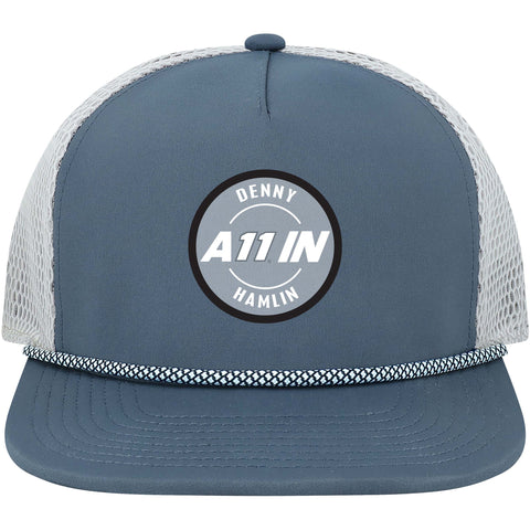 PVC PATCH BLUE FRONT 9 HAT