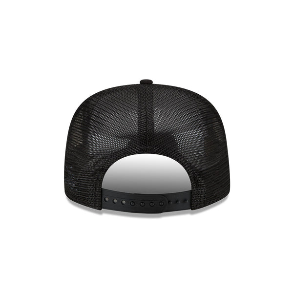 BLACK FEDEX NEW ERA GOLFER TRUCKER HAT