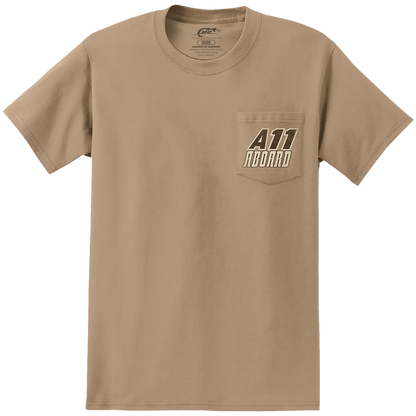 *PRE-ORDER* POCKET TEE WWTR "GET ON THE BANDWAGON OR GET RUN OVER BY IT" OPTION #3