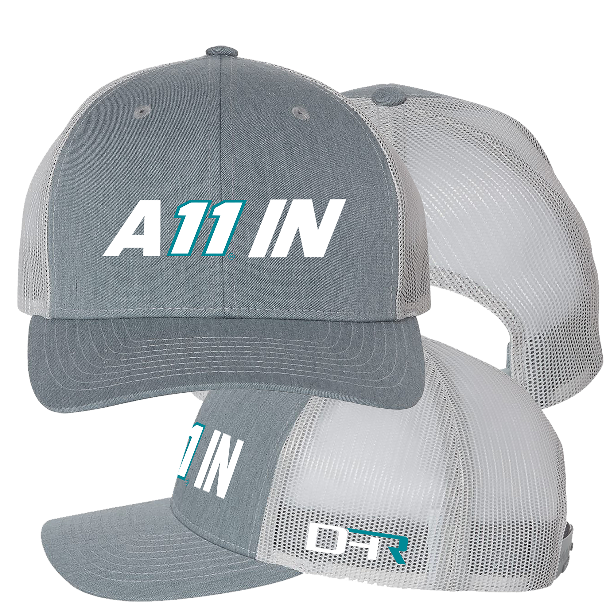 GREY A11 IN HAT