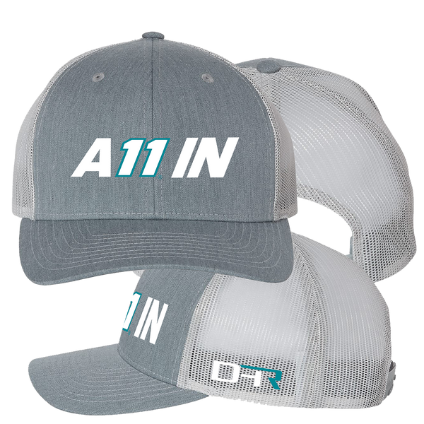 GREY A11 IN HAT