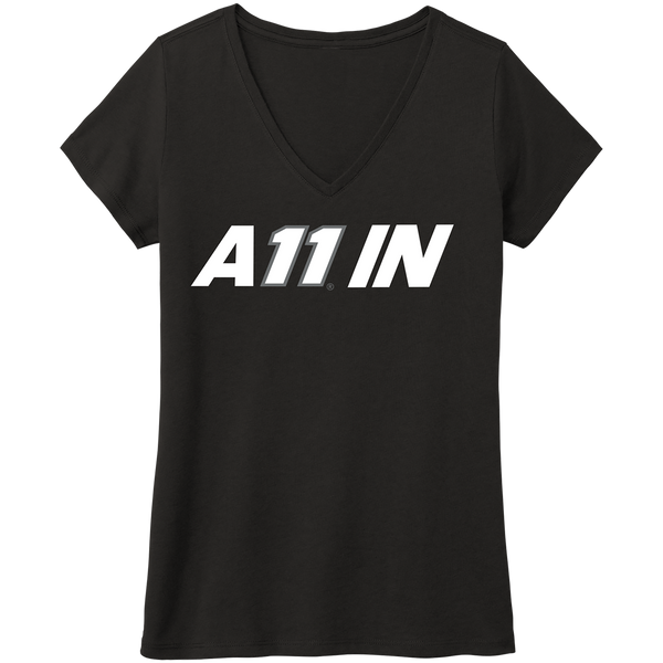 LADIES A11 IN V-NECK TEE