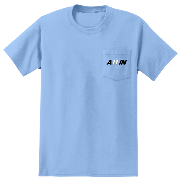 A11 IN CA11ED IT POCKET TEE