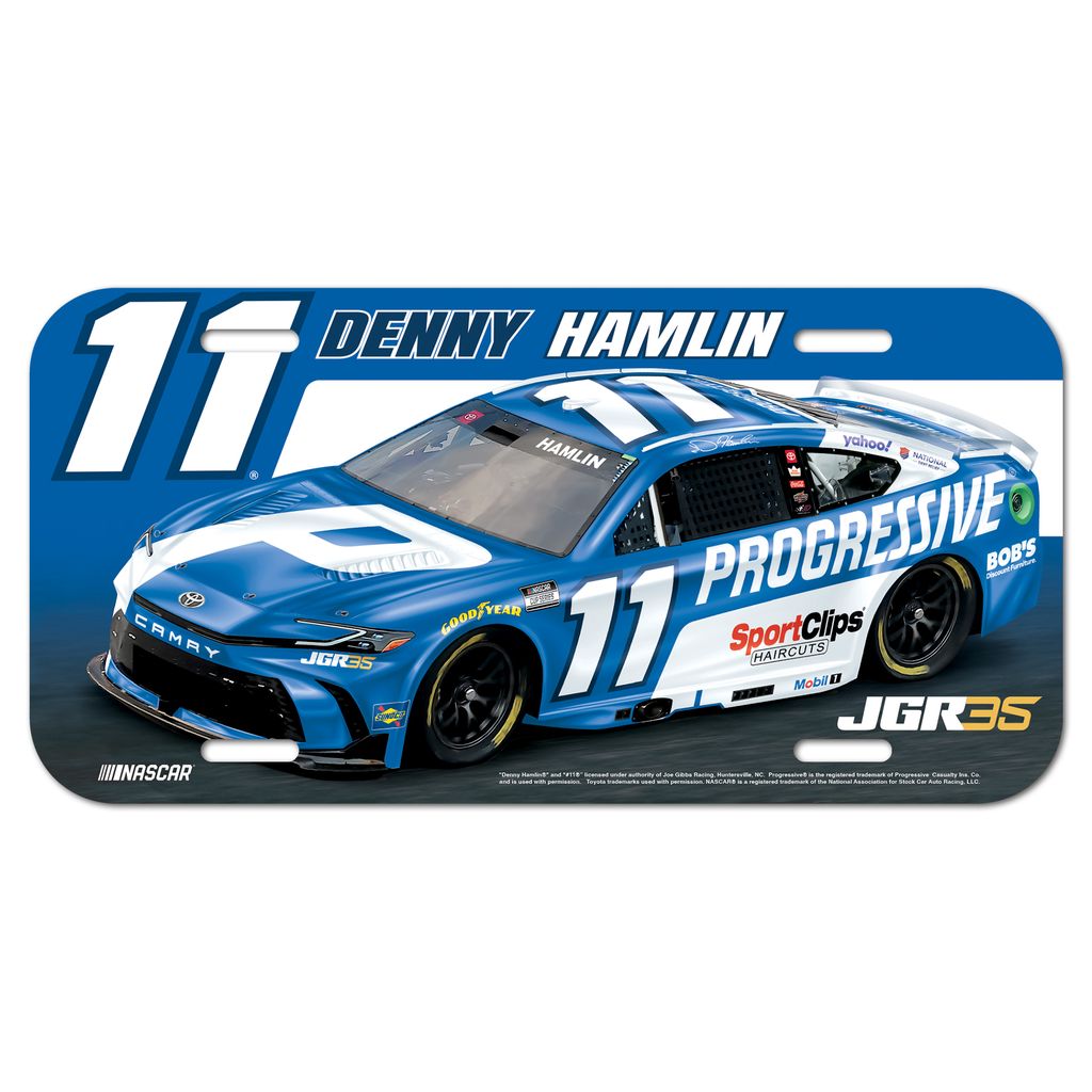 *PRE-ORDER* PROGRESSIVE PLASTIC LICENSE PLATE