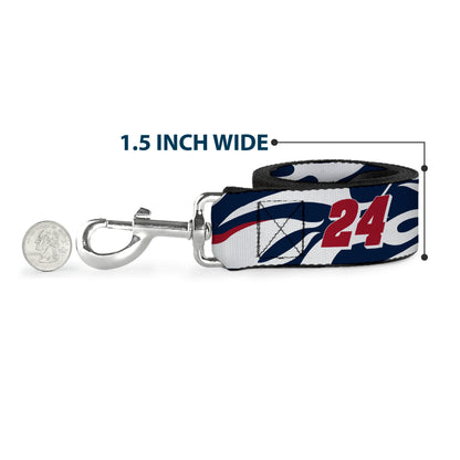 Dog Leash - William Byron #24 Car Scheme White/Red/Blue