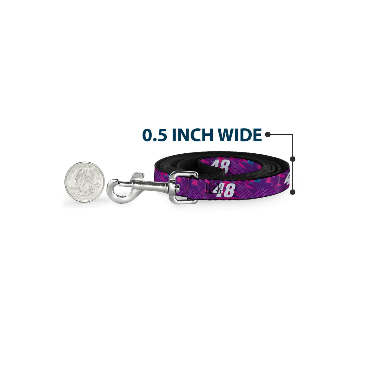 Dog Leash - Alex Bowman #48 Car Scheme Purples/Pinks/White