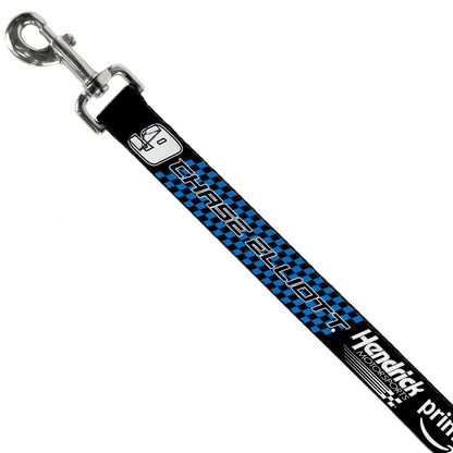 Dog Leash - CHASE ELLIOTT #9 PRIME Hendrick Motorsports Logo Black/White/Blue