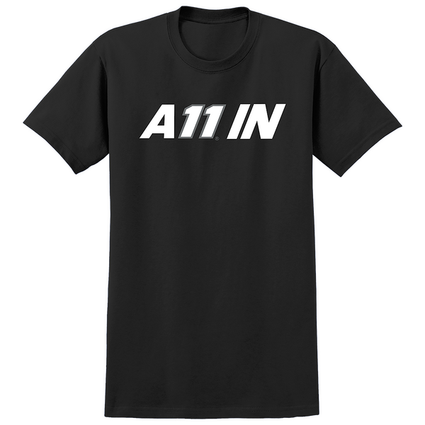 BLACK A11 IN TEE