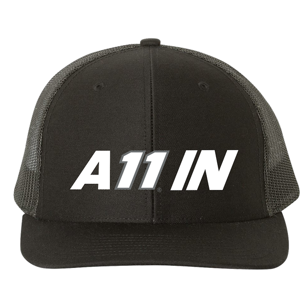 BLACK A11 IN HAT