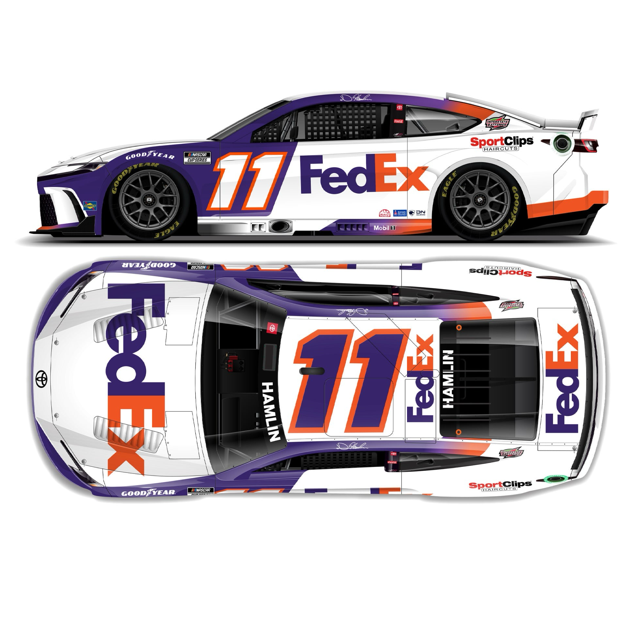 **PRE-ORDER** 2024 FEDEX ELITE 1:24 DIE-CAST