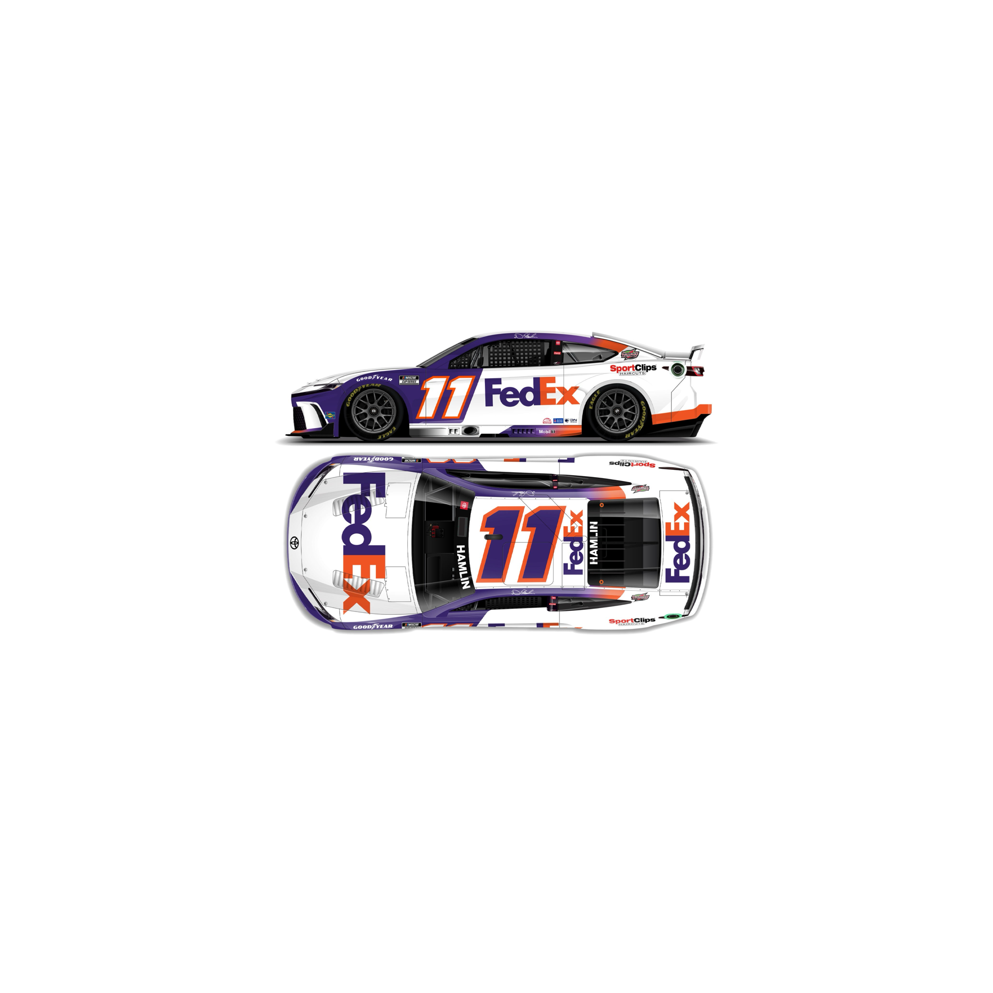 **PRE-ORDER** 2024 FEDEX TIRES 1:64 DIE-CAST