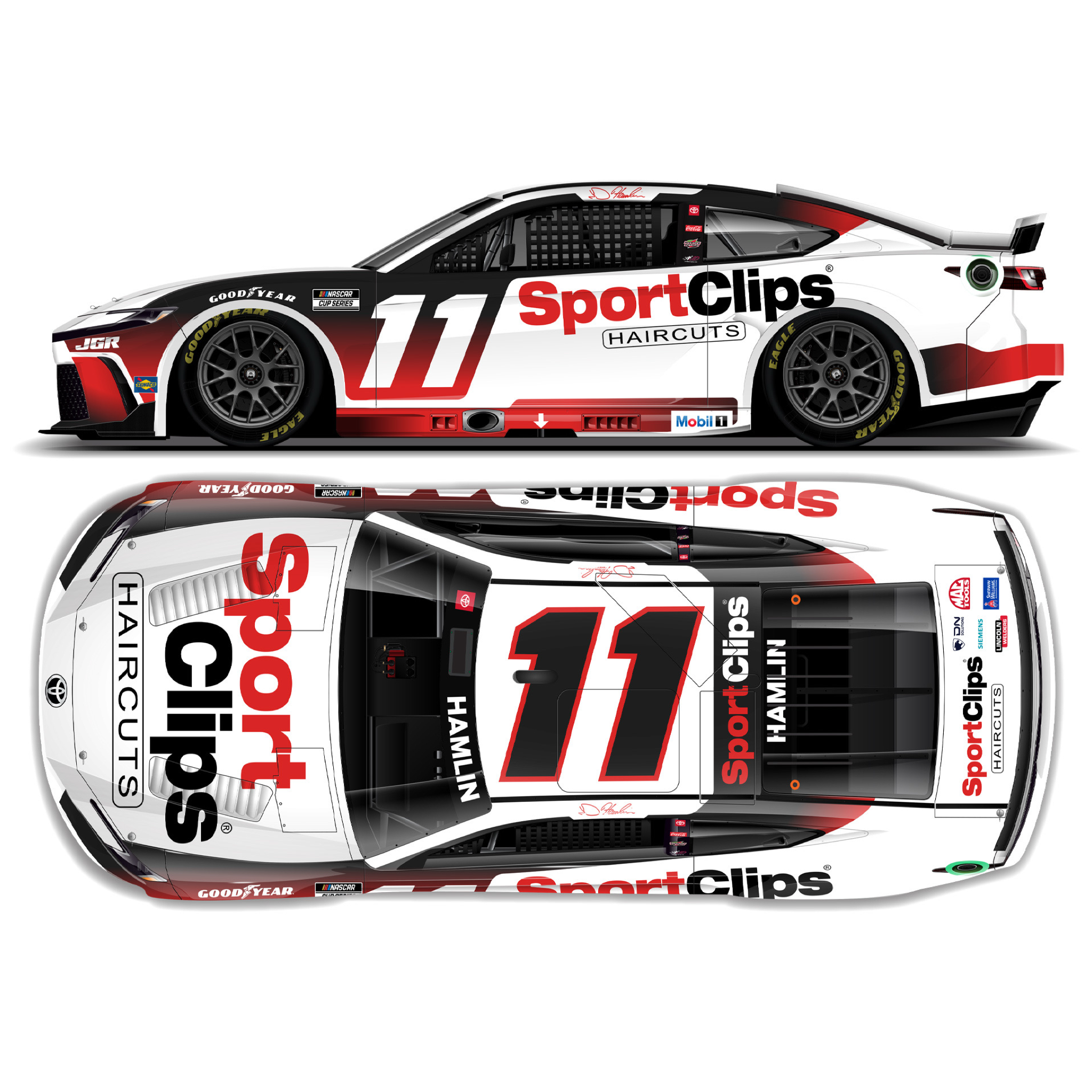 **PRE-ORDER** 2025 SPORT CLIPS ELITE 1:24 DIE-CAST