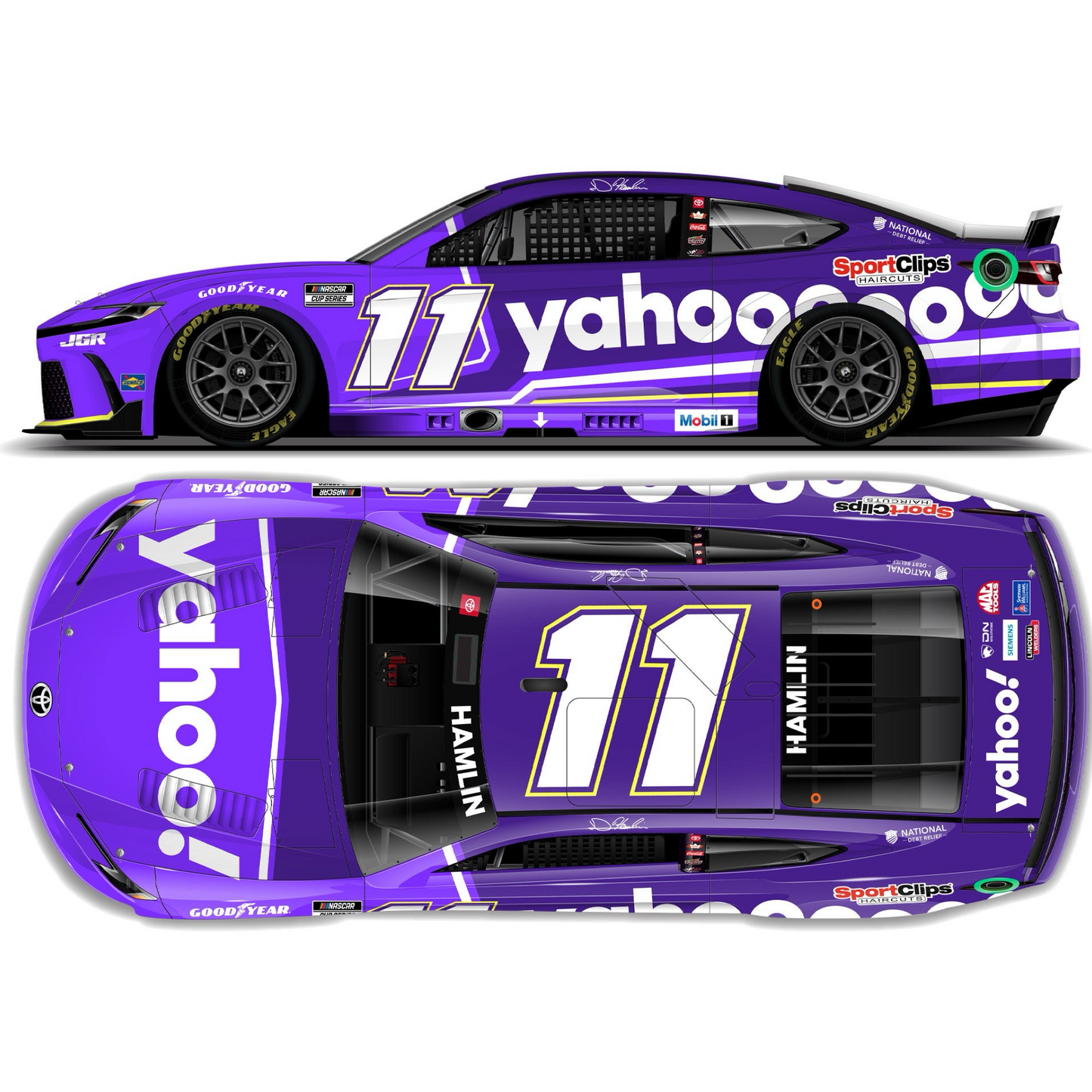 **PRE-ORDER** 2025 YAHOO AUTOGRAPHED ELITE 1:24 DIE-CAST