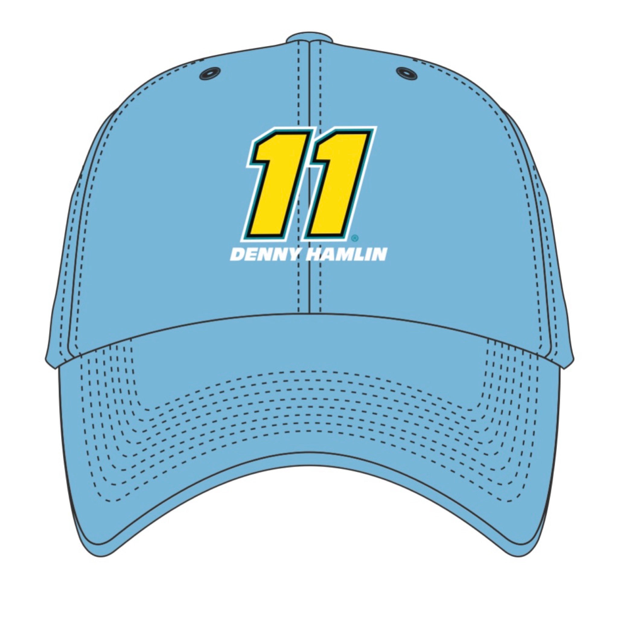 **PRE-ORDER** '47 BLUE 11 DENNY HAMLIN CLEANUP HAT