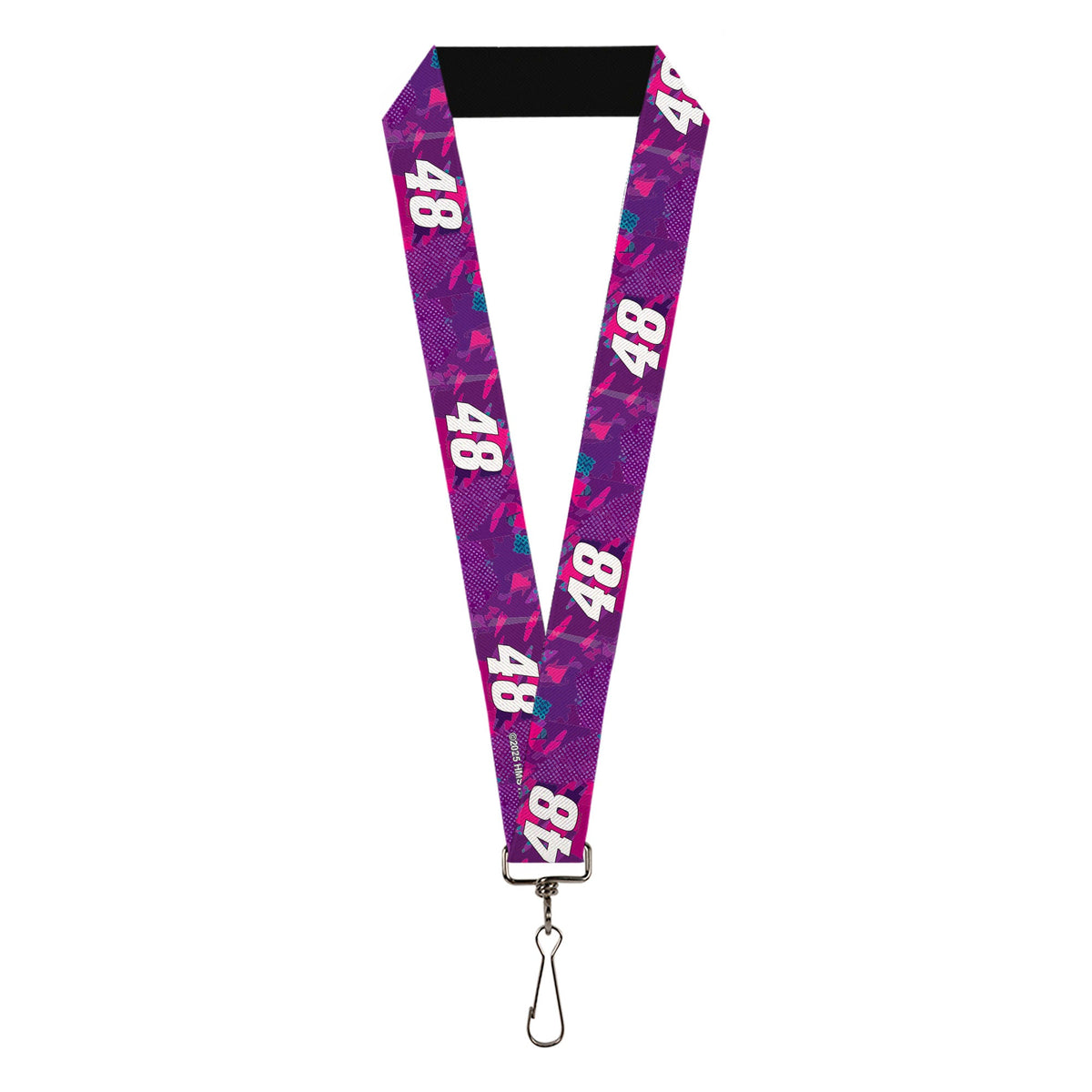Lanyard - 1.0" - Alex Bowman #48 Car Scheme Purples/Pinks/White