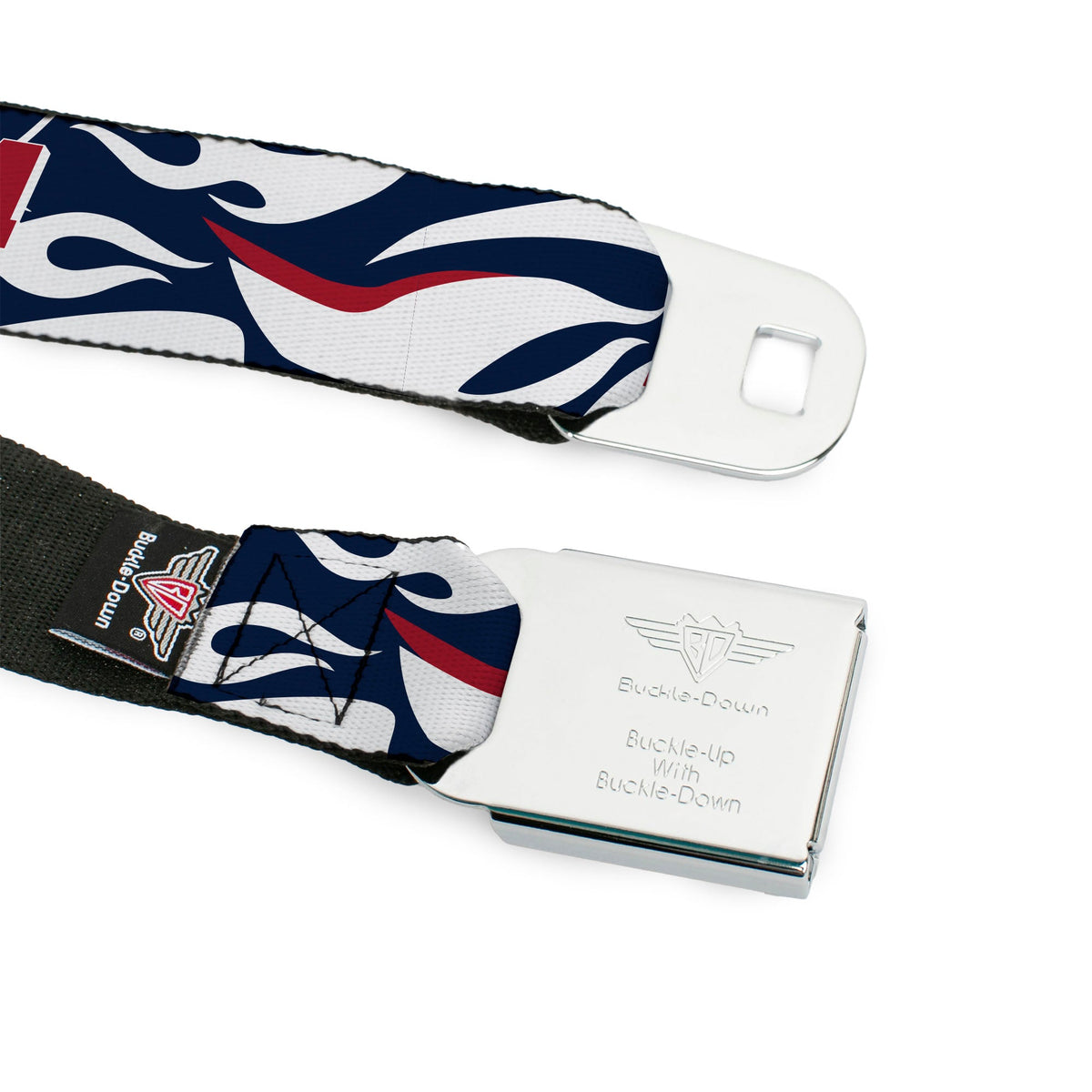 HENDRICK MOTORSPORTS Checker Logo Full Color Red/White Seatbelt Belt - William Byron #24 Car Scheme White/Red/Blue Webbing