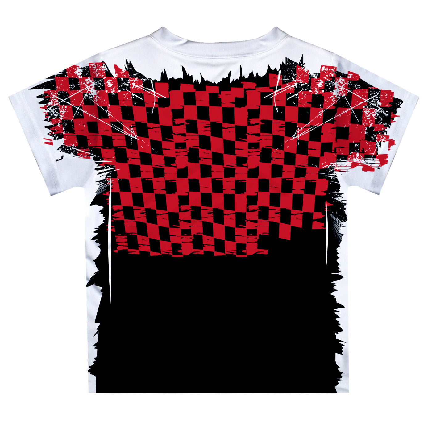 Denny Hamlin Vive La Fete NASCAR Checkered Racing Car T-Shirt - Red