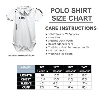 Denny Hamlin Vive La Fete Solid Polo Bodysuit - Red