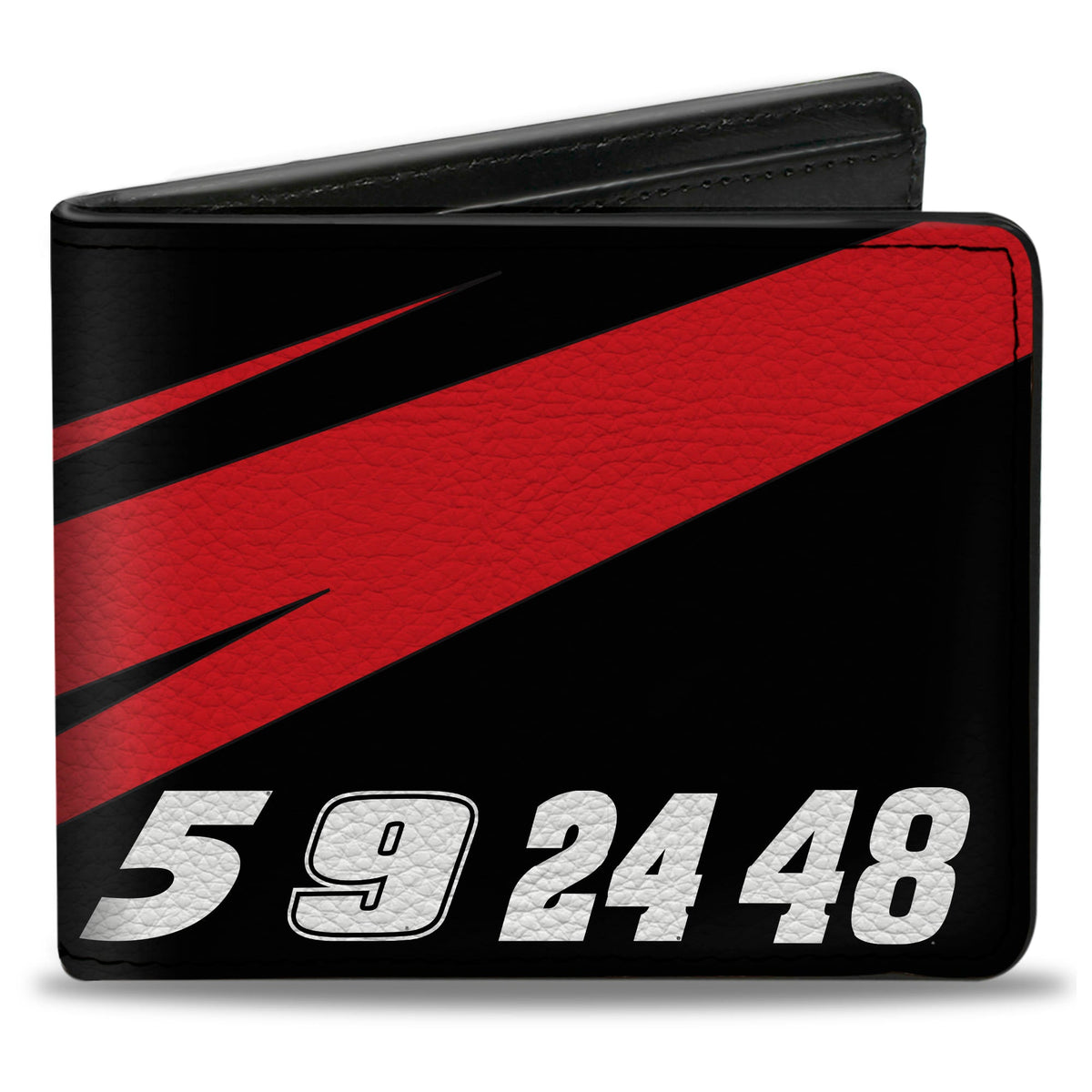 Bi-Fold Wallet - HENDRICK MOTORSPORTS Driver Numbers 5 9 24 48 Black/Red/White