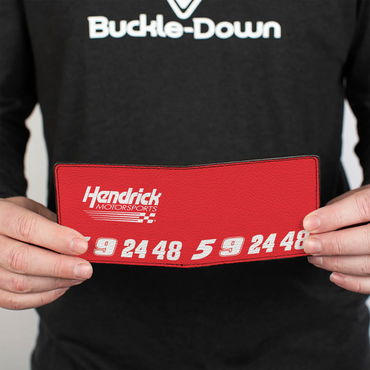 Bi-Fold Wallet - HENDRICK MOTORSPORTS Driver Numbers 5 9 24 48 Red/White