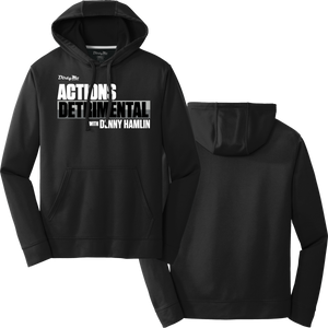 BLACK ACTIONS DETRIMENTAL HOODIE