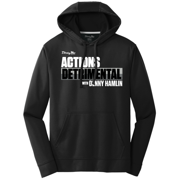 BLACK ACTIONS DETRIMENTAL HOODIE