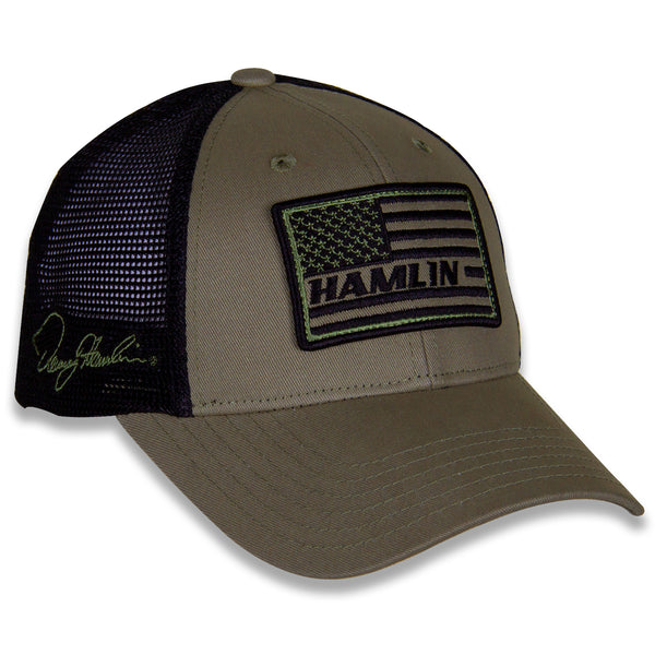 DENNY HAMLIN TONAL FLAG HAT