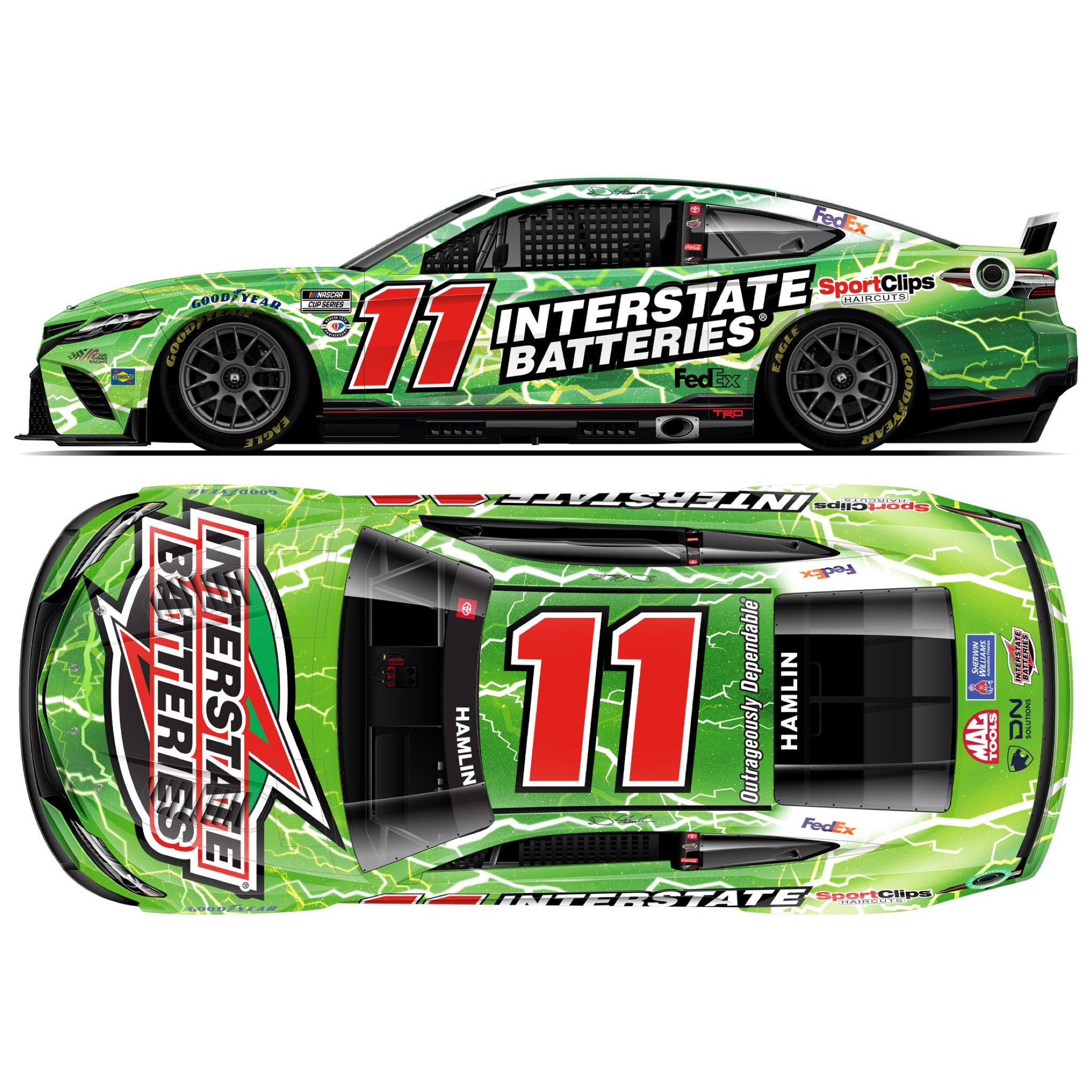 2023 INTERSTATE BATTERIES ELITE 1:24 DIE-CAST